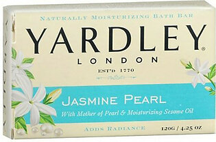 Yardley Of London Bath Bar Jasmine Pearl Soap - 4.25 Oz, 2 Pack