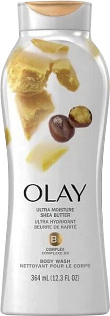 Olay Ultra Moisture Shea Butter Body Wash, 12.3 Oz