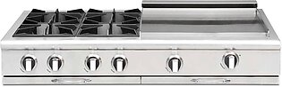 Capital Cooking 48" Liquid Propane Rangetop With Griddle