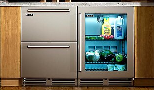 Perlick 24" Undercounter  Built-in Refrigerator Solid Door Right Hinge