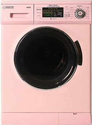 Equator 24'' Pink Washer/Dryer Combo13 lbs Capacity1200 RPM