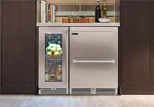 Perlick 15" Built-in Compact Refrigerator E-Star Left Hinge