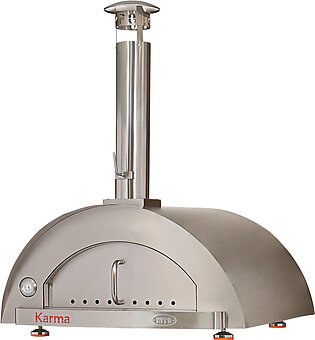 WPPO Karma 42'' Stainless Steel Professional Wood Fired Pizza Oven