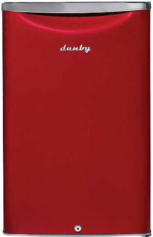 Danby 24 in. W 4.4 cu. ft. Freezerless Refrigerator in Metallic Red, Counter Depth DAR044A6LDB