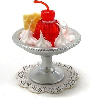 Strawberry jelly "Retro Cafe jelly & shaved ice mascot"