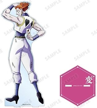 [New] ヒソカ painted fighting back ver. Extra-large acrylic stand "HUNTER×HUNTER"
