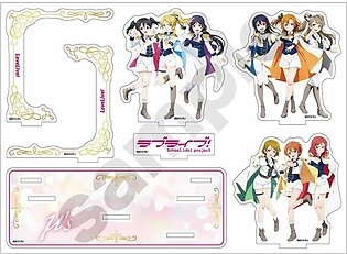 [New] μ's White Knight Style Costume Acrylic Stand Diorama "Love Live!"