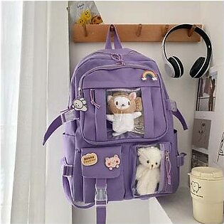 Cute Large-capacity School Soft Girl Backpack