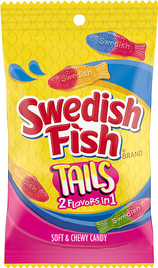 Swedish Fish Tails 2-in-1 Flavors Candy