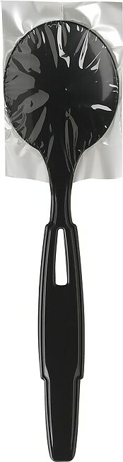 Dixie Ultra SmartStock Series-W Polypropylene Plastic Wrapped Cutlery, Soup Spoon, Black, 40 Perk Pack, Case Of 24 Packs