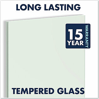 Quartet Desktop Magnetic Tempered Glass Unframed Dry-Erase Whiteboard, 17" x 23", White