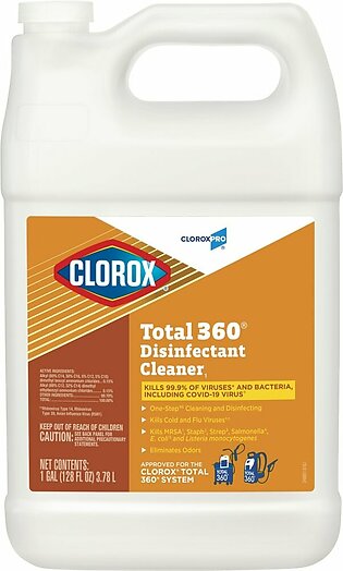 CloroxPro Clorox Total 360 Disinfectant Cleaner, 128 Ounces