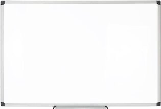 Magnetic Dry-Erase Whiteboard, 24" x 36", Aluminum Frame With Silver Finish