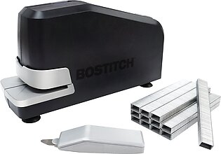Bostitch Impulse 25 Electric Stapler With Staples And Staple Remover, Black