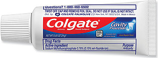 Colgate Toothpaste, Personal Size, 0.85 oz Tube, Unboxed, 240/Carton