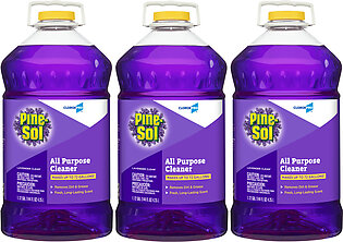 Pine-Sol Lavender Cleaner, 144 Oz Bottle, Case Of 3