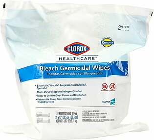 Clorox Healthcare Bleach Germicidal Wipes Refill