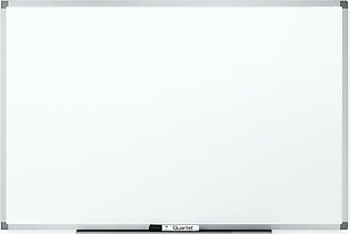 Quartet Melamine Dry-Erase Whiteboard, 24" x 36", Aluminum Frame With Silver Finish