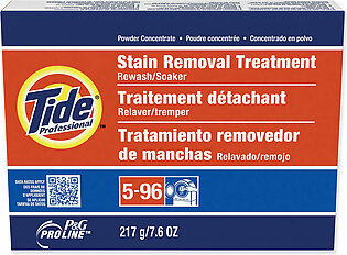 Tide Professional Stain Removal Treatment Powder, 7.6 oz Box, 14/Carton