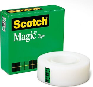 Scotch Tape Refill, 1" x 1296", Matte Clear, Pack of 1 rolls