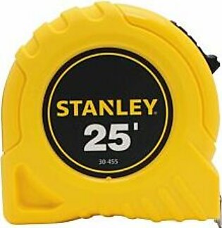 Stanley Tape Measure - Yellow, 25 ft