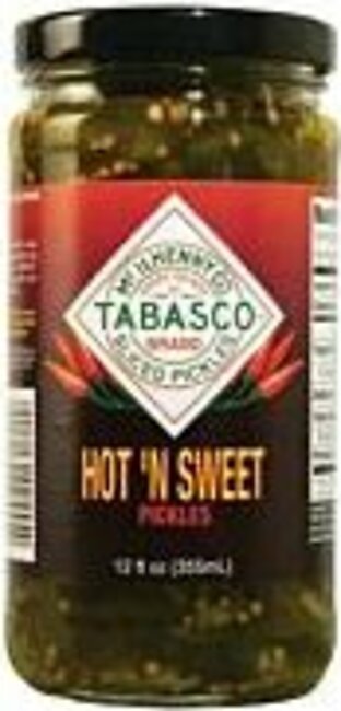 Tabasco Hot 'N Sweet Pickles -, 12 oz