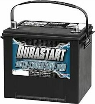 Durastart Group 25, 550 Cca Automotive Battery - 12V