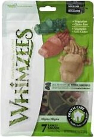 Whimzees Alligator Large Daily Dental Chews - 6 Pack