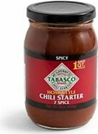 Tabasco Spicy 7 Spice Chili Starter -, 16 oz