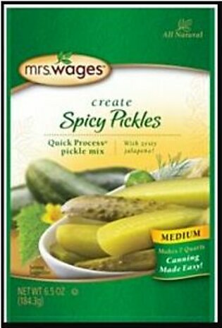 Mrs. Wages Mix Medium Spicy Pickle - 6.5 oz