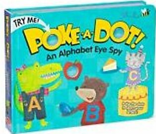 Melissa & Doug Poke-A-Dot: Alphabet Eye Spy Book - 3+