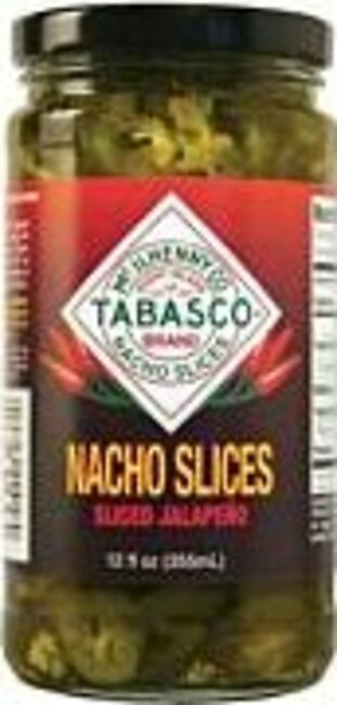 Tabasco Jalapeno Nacho Slices -, 12 oz