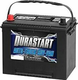 Durastart Group 24, 650 Cca Top Post Automotive Battery - 12V
