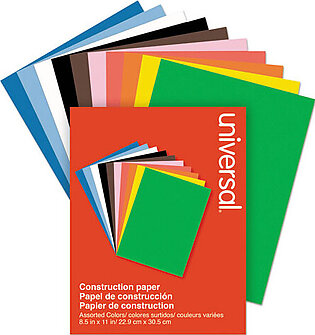 Construction Paper, 76 Lb Text Weight, 9 X 12, Assorted, 200/pack