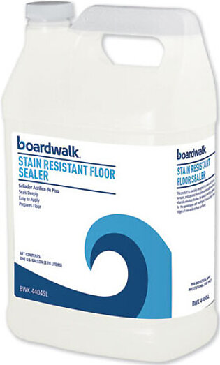 Stain Resistant Floor Sealer, 1 Gal Bottle, 4/carton