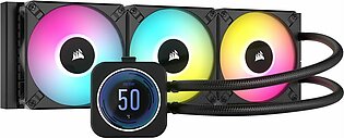 Corsair CW-9060075-WW computer cooling system Processor All-in-one liquid cooler 12 cm Black 1 pc(s)