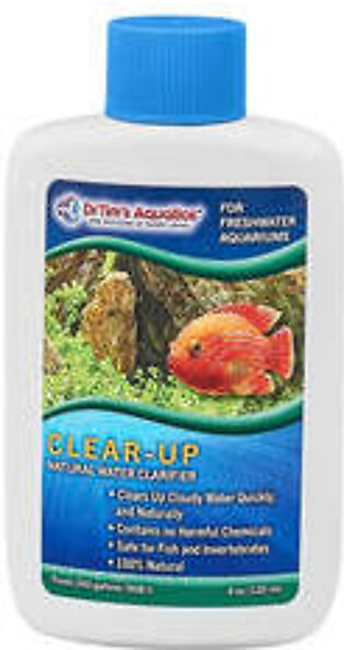 Dr Tim's Aquatics Clear Up Tropical Freshwater Water Clarity - 8 Oz (480GAL)
