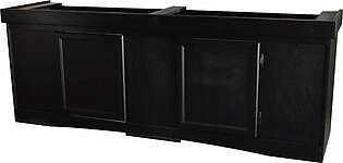 Seapora Monarch Cabinet Stand - Black - 72" x 18"