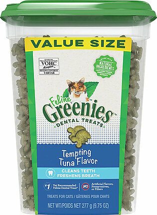Greenies Feline Tuna Dental Cat Treats - 9.75 oz