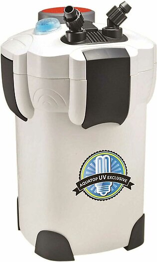 Aquatop 5-Stage Aquarium Canister Filter with Uv Sterilizer - Up To 175 Gal