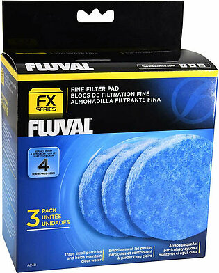 Fluval Fine Filter Pads for FX Series - 3 pk