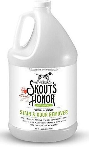 Skout's Honor Cat and Dog Stain & Odor Remover - 128 oz Jug
