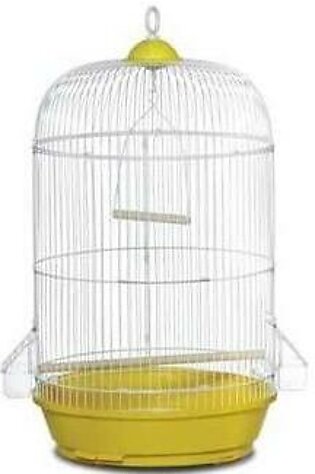 Prevue Hendryx Small Round Bird Cage - Assorted Colors - Multipack - 12.75" dia x 26" - Pack of 6