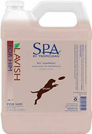 Tropiclean Spa Lavish For Him Cat and Dog Shampoo - 1 Gal