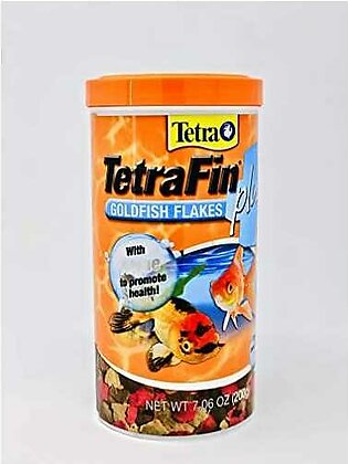 Tetrafin Goldfish Flakes Fish Food Plus - 7.06 Oz