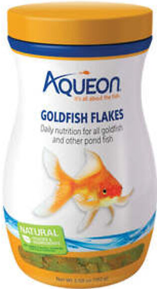 Aqueon Goldfish Flakes - 3.59 Oz