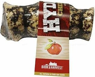 Bark + Harvest by Superior Farms HydeOut Cheek Roll Applewood Smoke Flavored 5" - 6" Dog Natural Chews - Display Box - Case of 10