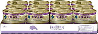 Blue Buffalo Freedom Indoor Fish Pate Canned Cat Food - 5.5 Oz - Case of 24