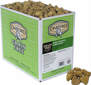Darford Grain Free Baked Vegetable & Fruit Bulk Dog Biscuits - 15 lb Bag