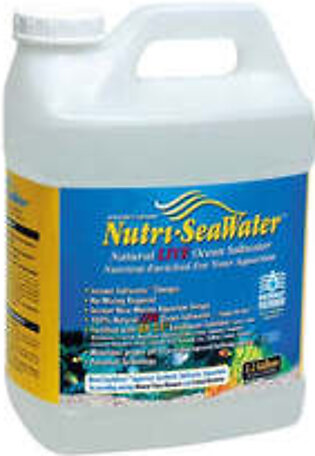 Nutri-Seawater Natural Live Ocean Saltwater - 2 Count - 2.2 gal